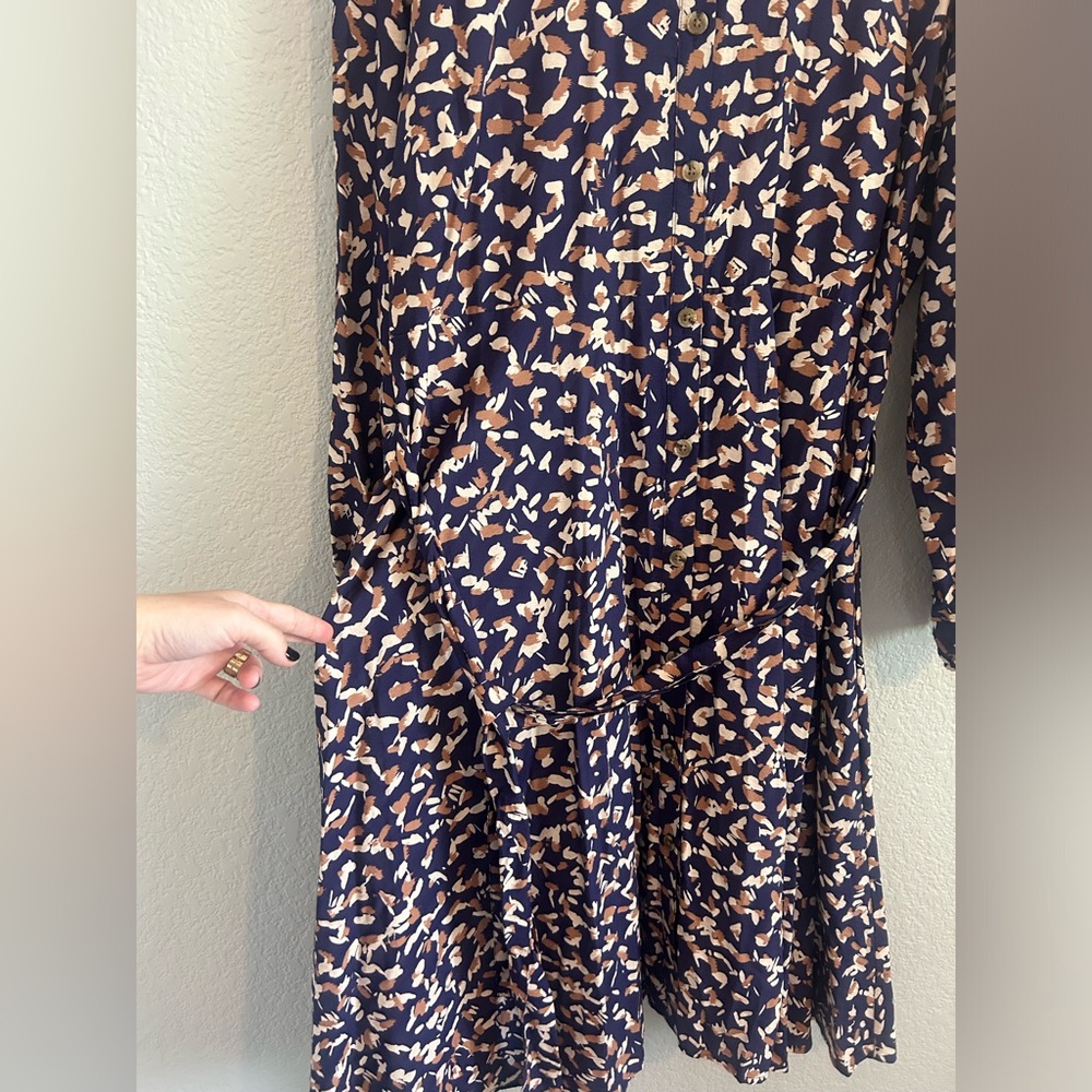Nine West Midi Shirt Dress size XL - Picture 9 of 10